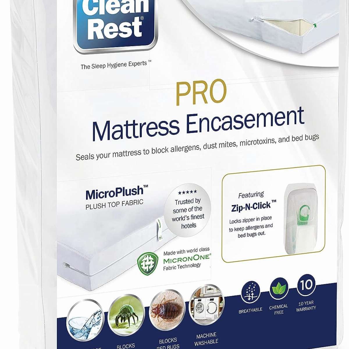 Housse protectrice pour matelas contre les punaises de lit